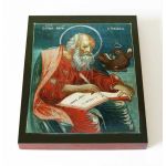 Апостол и евангелист Иоанн Богослов, икона на доске 13*16,5 см - Иконы оптом