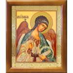Ангел Хранитель с душой человека поясной, икона в рамке 17,5*20,5 см - Иконы оптом