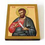 Апостол Варфоломей, Нафанаил, икона на доске 13*16,5 см - Иконы оптом