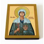 Великомученица Анастасия Узорешительница, икона на доске 8*10 см - Иконы оптом