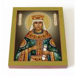 Блаженная Феофания Византийская, императрица, икона на доске 8*10 см - Иконы оптом