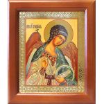 Ангел Хранитель с душой человека поясной, икона в рамке 12,5*14,5 см - Иконы оптом