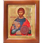 Великомученик Феодор Стратилат, икона в рамке 12,5*14,5 см - Иконы оптом