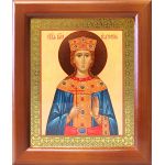Великомученица Екатерина Александрийская (лик № 011), икона в деревянной рамке 12,5*14,5 см - Иконы оптом