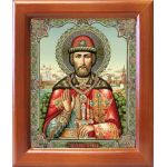 Благоверный князь Димитрий Донской, икона в рамке 12,5*14,5 см - Иконы оптом