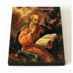 Апостол и евангелист Иоанн Богослов, 1786 г, икона на доске 8*10 см - Иконы оптом