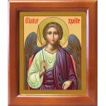 Ангел Хранитель поясной, икона в деревянной рамке 12,5*14,5 см - Иконы оптом