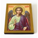 Ангел Хранитель (лик № 005), икона на доске 8*10 см - Иконы оптом