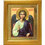 Ангел Хранитель поясной, икона в широкой рамке 19*22,5 см - Иконы оптом