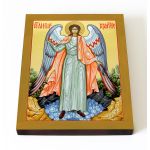 Ангел Хранитель (лик № 055), икона на доске 13*16,5 см - Иконы оптом