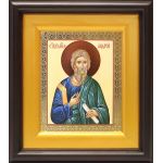 Апостол Андрей Первозванный, икона в широком киоте 16,5*18,5 см - Иконы оптом
