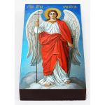Ангел Хранитель в облаках, икона на доске 7*13 см - Иконы оптом