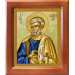 Апостол Матфий, икона в деревянной рамке 12,5*14,5 см - Иконы оптом
