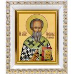 Апостол от 70-ти Иродион (Родион), епископ Патрасский, икона в белой пластиковой рамке 8,5*10 см - Иконы оптом