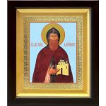 Благоверный князь Даниил Московский, икона в киоте 14,5*16,5 см - Иконы оптом