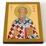 Апостол от 70-ти священномученик Дионисий Ареопагит, епископ Афинский, икона на доске 8*10 см - Иконы оптом