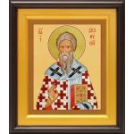 Апостол от 70-ти священномученик Дионисий Ареопагит, епископ Афинский, икона в широком киоте 21,5*25 см - Иконы оптом