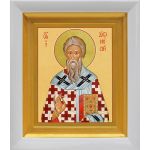 Апостол от 70-ти священномученик Дионисий Ареопагит, епископ Афинский, икона в белом киоте 14,5*16,5 см - Иконы оптом