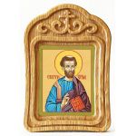 Апостол от 70-ти Ерм (Ерма), епископ Филиппопольский, икона в резной деревянной рамке - Иконы оптом