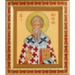 Апостол от 70-ти священномученик Дионисий Ареопагит, епископ Афинский, икона в рамке с узором 19*22,5 см - Иконы оптом