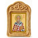 Апостол от 70-ти священномученик Дионисий Ареопагит, епископ Афинский, икона в резной деревянной рамке - Иконы оптом