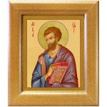 Апостол от 70-ти Лука Евангелист, иконописец, икона в широкой рамке 14,5*16,5 см - Иконы оптом