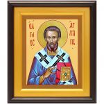 Апостол от 70-ти Архипп, епископ Колосский, икона в широком киоте 21,5*25 см - Иконы оптом