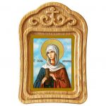Святая Сусанна Мироносица, икона в резной деревянной рамке - Иконы оптом