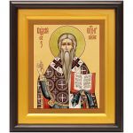 Священномученик Власий, епископ Севастийский, икона в широком киоте 21,5*25 см - Иконы оптом