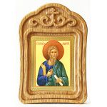 Апостол Андрей Первозванный, икона в резной деревянной рамке - Иконы оптом