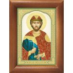 Благоверный князь Ростислав Киевский, икона в рамке 7,5*10 см - Иконы оптом