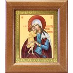 Икона Божией Матери "Взыскание погибших", широкая рамка 14,5*16,5 см - Иконы оптом