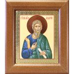 Апостол Андрей Первозванный, икона в широкой рамке 14,5*16,5 см - Иконы оптом