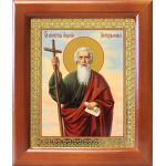 Апостол Андрей Первозванный с посохом, икона в рамке 12,5*14,5 см - Иконы оптом