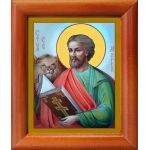 Апостол от 70-ти Марк Евангелист, икона в рамке 8*9,5 см - Иконы оптом