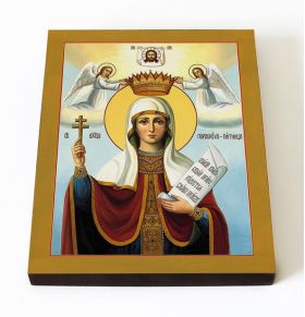 Великомученица Параскева Пятница, икона на доске 8*10 см - Иконы оптом
