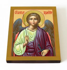 Ангел Хранитель (лик № 005), икона на доске 13*16,5 см - Иконы оптом
