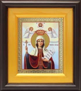 Великомученица Параскева Пятница, икона в широком киоте 16,5*18,5 см - Иконы оптом