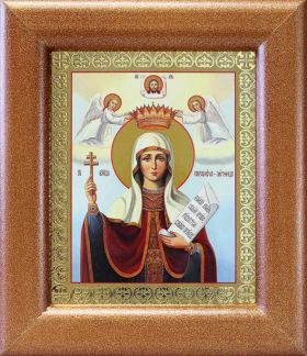 Великомученица Параскева Пятница, икона в рамке 14,5*16,5 - Иконы оптом