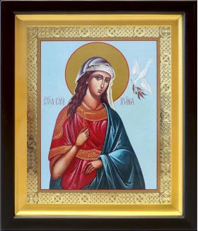 Великомученица Ирина Македонская, икона в киоте 19*22,5 см - Иконы оптом