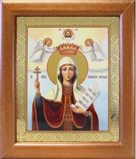 Великомученица Параскева Пятница, икона в широкой рамке 19*22,5 см - Иконы оптом