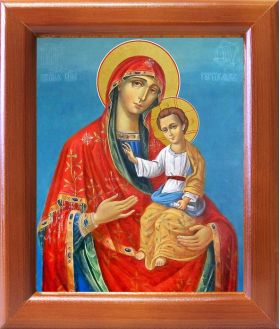 Гербовецкая икона Божией Матери, рамка 12,5*14,5 см - Иконы оптом