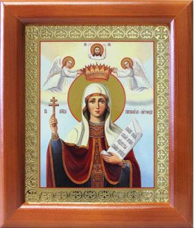 Великомученица Параскева Пятница, икона в рамке 12,5*14,5 см - Иконы оптом