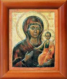 Влахернская икона Божией Матери, рамка 8*9,5 см - Иконы оптом
