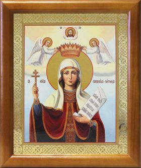 Великомученица Параскева Пятница, икона в рамке 17,5*20,5 см - Иконы оптом