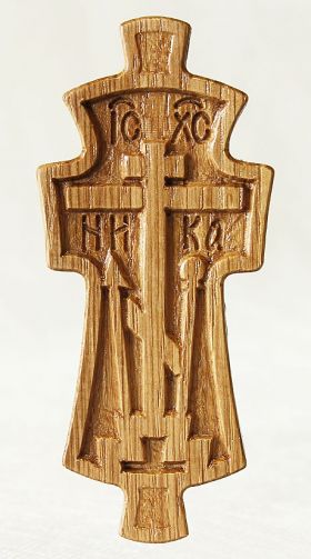 Крест параманный (монашеский) 45х100 мм (бук) - Кресты